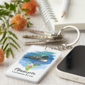 Loon Mama Baby Bird Lady Slipper Sleutelhanger (Voorkant Rechts)