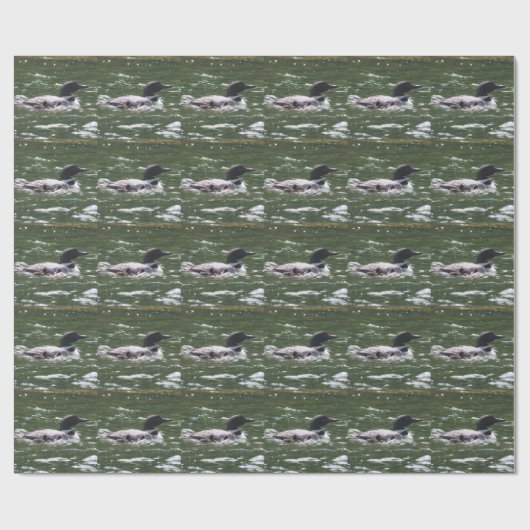 Loon met baby's 2 cadeaupapier (Vlak)