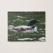 Loon met baby's 2 legpuzzel (Horizontaal)