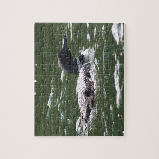 Loon met baby's 2 legpuzzel (Verticaal)