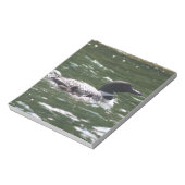 Loon met baby's 2 notitieblok (Linkerzijde)