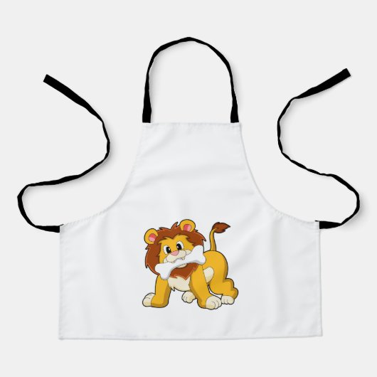 Loon met bot schort (Voorkant)