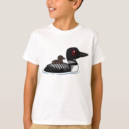 Loon met chick t-shirt (Voorkant)