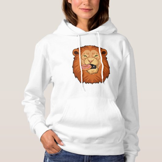Loon met Donut Hoodie (Voorkant)