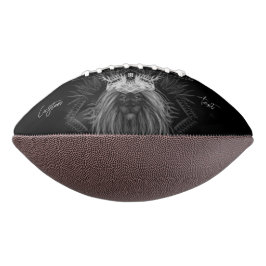 Loon met Football voor kroonmonogram