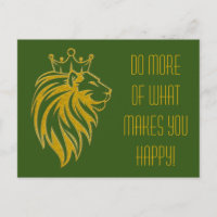 Loon met kroon - gouden stijl 2