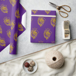 Loon met kroon - gouden stijl 2 cadeaupapier