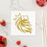 Loon met kroon - gouden stijl 2