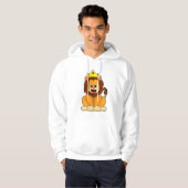 Loon met kroon hoodie (Voorkant volledig)