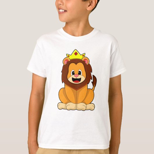 Loon met kroon t-shirt (Voorkant)