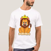 Loon met kroon t-shirt (Voorkant)