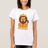 Loon met kroon t-shirt (Voorkant)
