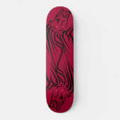 Loon met skateboard - aangepaste kleuren (Voorkant)