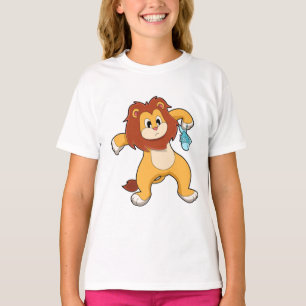Loon met vis t-shirt