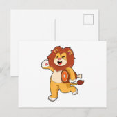 Loon met vlees briefkaart (Voorkant / Achterkant)