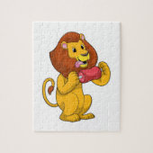 Loon met vlees legpuzzel (Verticaal)