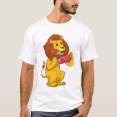Loon met vlees t-shirt (Voorkant)