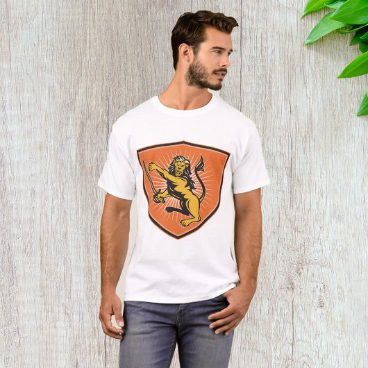 Loon met zwaard t-shirt