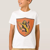 Loon met zwaard t-shirt (Voorkant)
