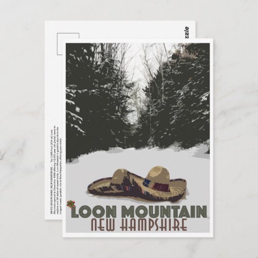 Loon Mountain 5.5 Briefkaart (Voorkant / Achterkant)