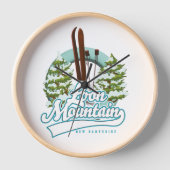 Loon Mountain New Hampshire ski logo (Voorkant)