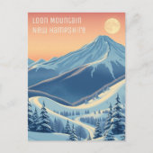 Loon Mountain New Hampshire ski vakantie Briefkaar Briefkaart (Voorkant)
