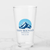 Loon Mountain New Hampshire skigebied bier glas (Voorkant)