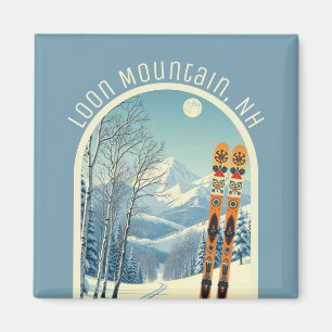 Loon Mountain New Hampshire vakantie souvenir Magneet