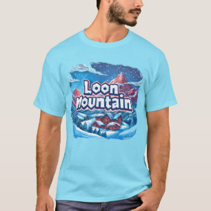 Loon Mountain: Uw Winter Wonderland Kleding & AC T-shirt