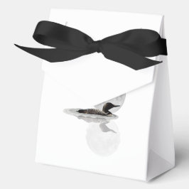 Loon onder vollemaan cadeau verpakkingsdoos bedankdoosjes
