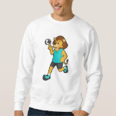 Loon op handballspeler met handbal trui (Voorkant)