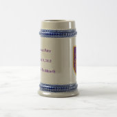 Loon op Paars schild Bierpul (Center)