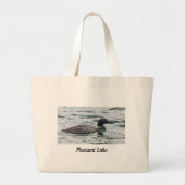 Loon Overmaatse Canvas tas (Voorkant)