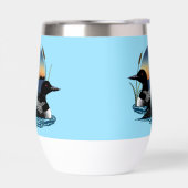 Loon paar zonsondergang blauw (Links)