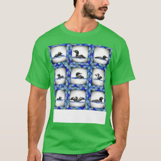 Loon quilt t-shirt