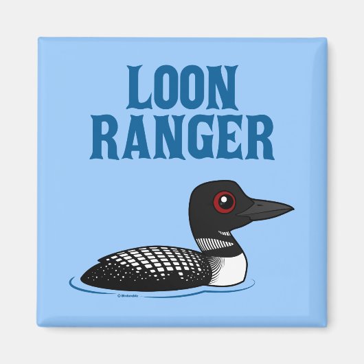 Loon Ranger Magneet (Voorkant)