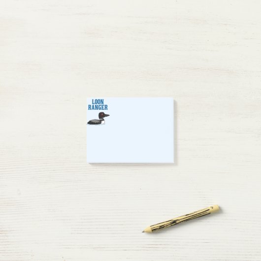 Loon Ranger Post-it® Notes (Op bureau)