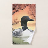 Loon Reflections Bad Handdoek (Handdoek)