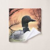Loon Reflections Bad Handdoek (Wasdoekje)