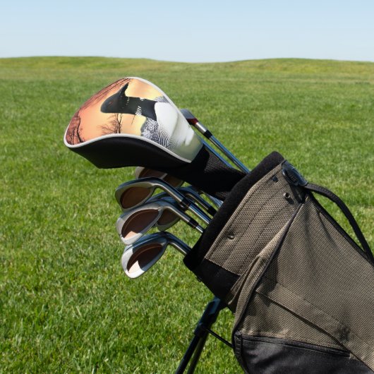 Loon Reflections Golfheadcover (Insitu)