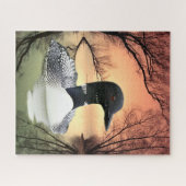 Loon Reflections Legpuzzel (Horizontaal)