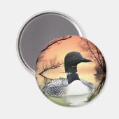 Loon Reflections Magneet (Voorkant / Achterkant)