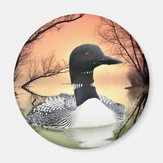 Loon Reflections Magneet (Voorkant)