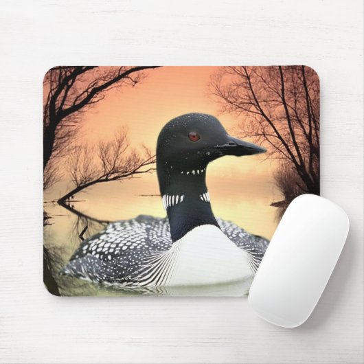 Loon Reflections Muismat (Met muis)