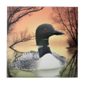 Loon Reflections Tegeltje (Voorkant)