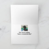 Loon Schilderij Vaderdag Aquarel Meer Kaart (Binnen)