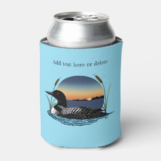 Loon Sunset Blue Blikjeskoeler (Blikje Voorkant)