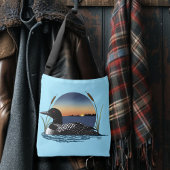 Loon Sunset Blue Crossbody Tas