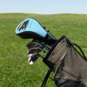 Loon Sunset Blue Golfheadcover (Insitu)