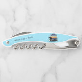 Loon Sunset Blue Kurkentrekker (Achterkant)